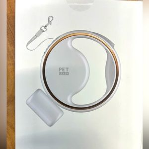 Retractable Dog Leash with Anti Slip Handle and LED Light, 10ft Nylon